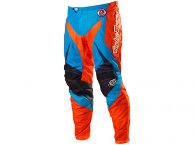 Troy Lee 2013 GP Air Pants-Mirage Blue/Orange - 3