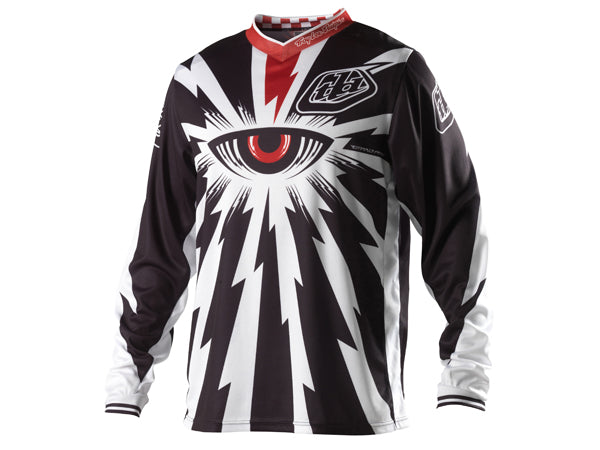 Troy Lee 2013 GP BMX Race Jersey-Cyclops Black - 1