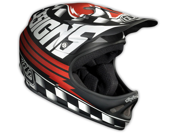 Troy Lee 2013 D2 Delta Composite Helmet-Ace Matte Black - 2
