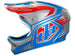 Troy Lee 2013 D2 Delta Composite Helmet-Silver/Blue - 3