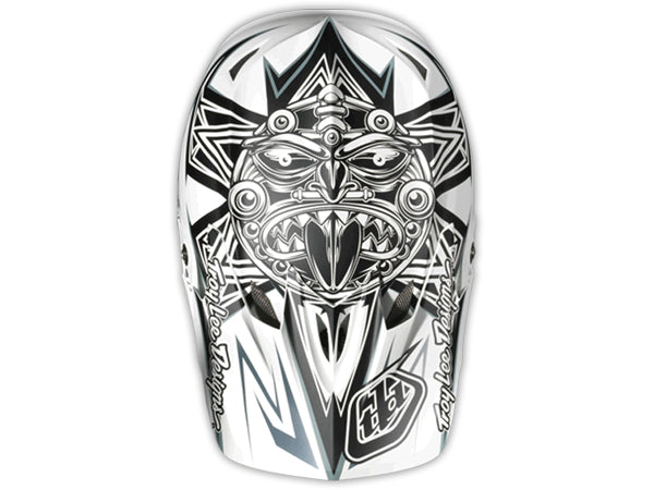 Troy Lee 2013 D3 Composite Helmet-Aztec White - 8