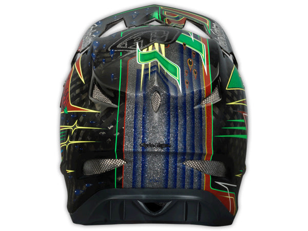 Troy Lee 2013 D3 Carbon Helmet-Sam Hill Black - 6