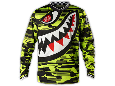 Troy Lee 2014 GP Air BMX Race Jersey-P-51 Yellow/Black