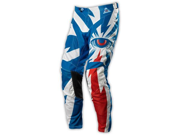 Troy Lee 2014 GP Air Race Pants-Cyclops Blue/White - 2