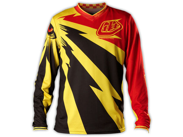 Troy Lee 2014 GP BMX Race Jersey-Cyclops Yellow - 3