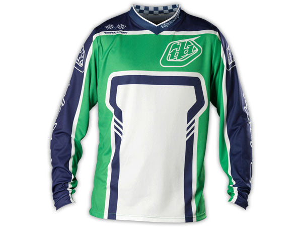 Troy Lee 2014 GP BMX Race Jersey-Factory Green - 3