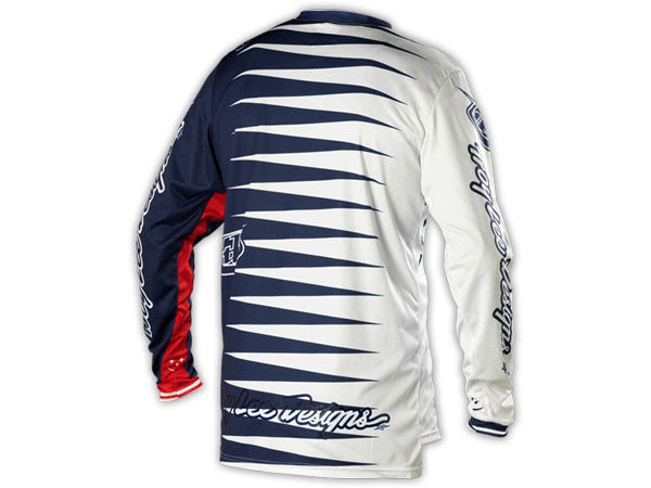 Troy Lee 2014 GP BMX Race Jersey-Joker Navy/White - 2