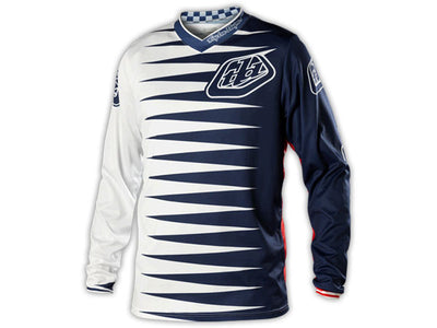 Troy Lee 2014 GP BMX Race Jersey-Joker Navy/White