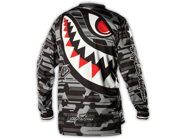 Troy Lee 2014 GP BMX Race Jersey-P-51 Gray - 2