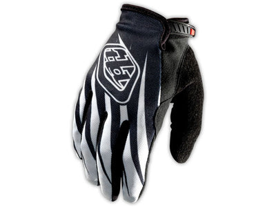 Troy Lee Sprint BMX Race Gloves-Black/White