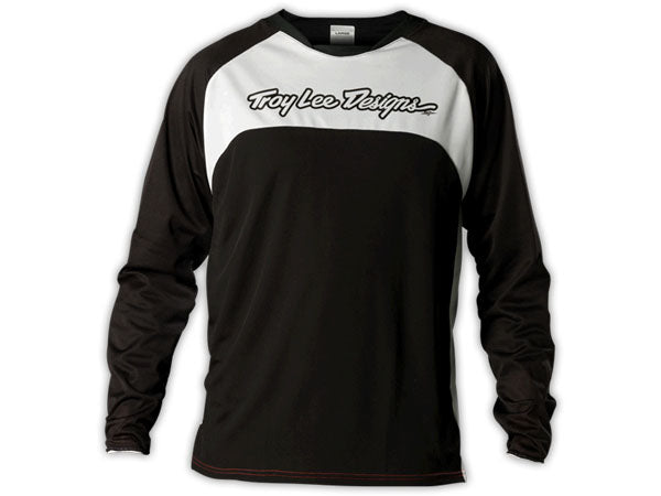 Troy Lee 2014 Sprint BMX Race Jersey-Black/White - 2
