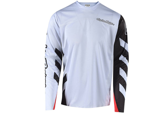 Troy Lee Sprint BMX Race Jersey-Escape-White/Black - 3