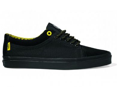 Vans Milo Men&#39;s Shoes-Colony Black/Yellow - 1