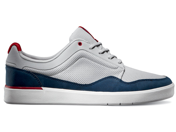 Vans LXV1 Inscribe Shoes-Light Gray/Navy/Red - 1