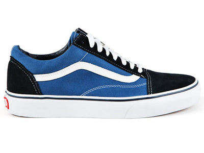 Vans Old Skool Shoes-Navy
