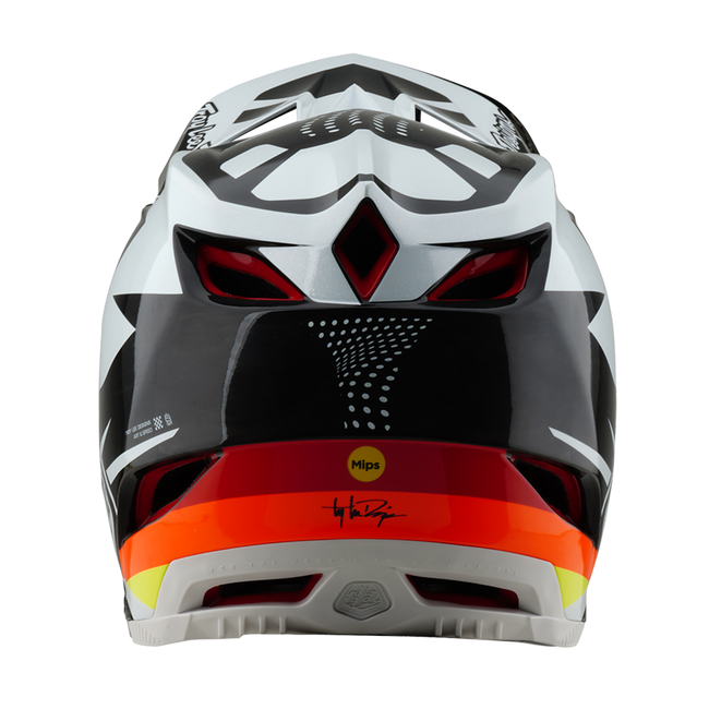 Troy Lee Designs D4 Carbon MIPS BMX Race Helmet-Optic Black - 4
