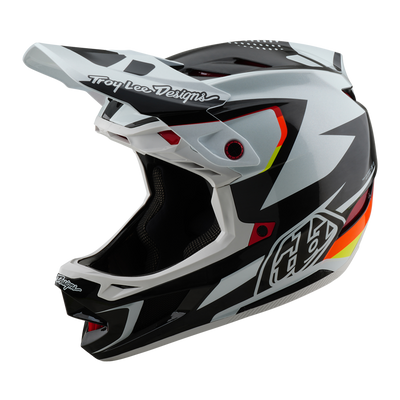 Troy Lee Designs D4 Carbon MIPS BMX Race Helmet-Optic Black