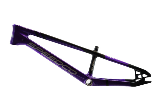 SpeedCo Velox Evo Carbon BMX Race Frame-Semi Gloss Purple - 3