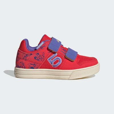 adidas Five Ten Disney Freerider Kids Flat Pedal Shoes-Pure Ruby/Violet Tone/Wonder White