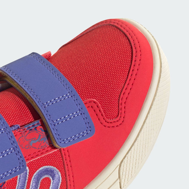 adidas Five Ten Disney Freerider Kids Flat Pedal Shoes-Pure Ruby/Violet Tone/Wonder White - 8