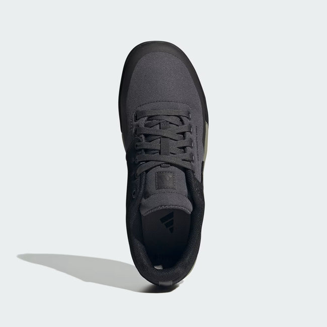 adidas Five Ten Freerider Pro Canvas Flat Shoes-Grey Six/Silver Pebble/Core Black - 6