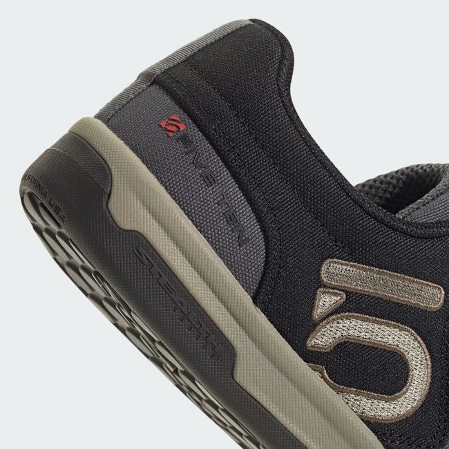 adidas Five Ten Freerider Pro Canvas Flat Shoes-Grey Six/Silver Pebble/Core Black - 9
