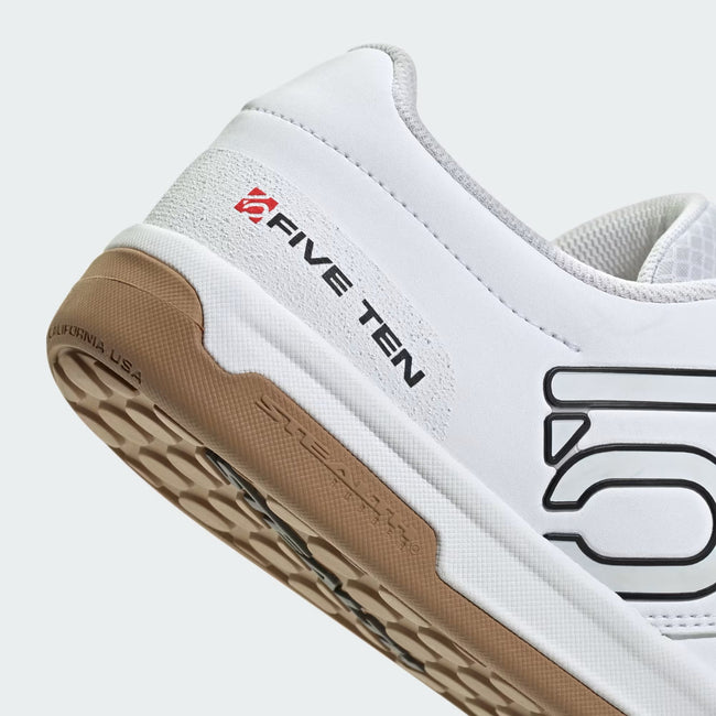 adidas Five Ten Freerider Pro Flat Pedal Shoes-FTW White/Core Black/Red - 9
