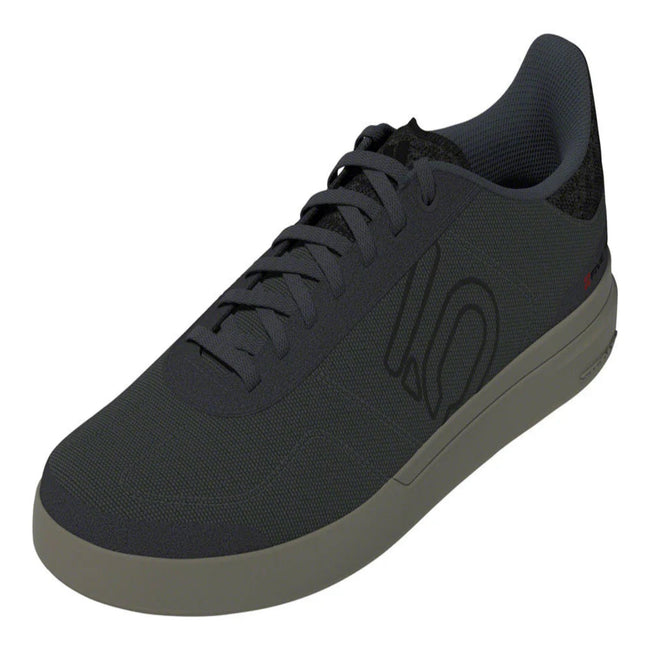 adidas Five Ten Sleuth DLX Canvas Flat Pedal Shoes-Grey Six/Core Black/Olive Strata - 1