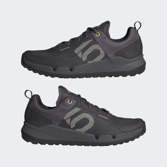 adidas Five Ten Trailcross LT Flat Shoes-Charcoal/Putty Grey/Oat - 5