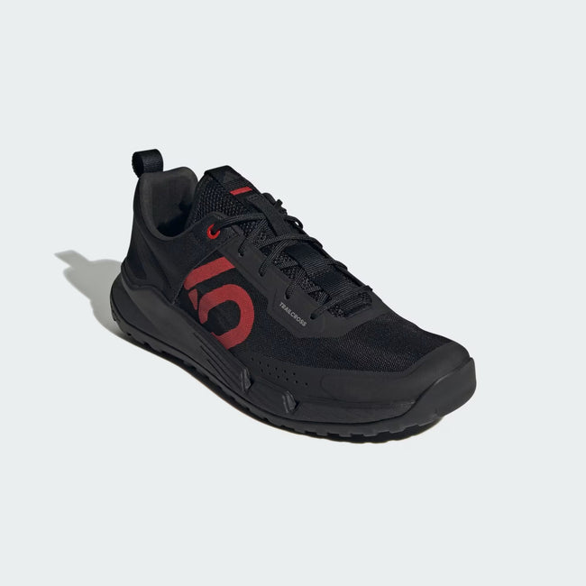 adidas Five Ten Trailcross LT Flat Shoes-Core Black/Pure Ruby/Grey Three - 2