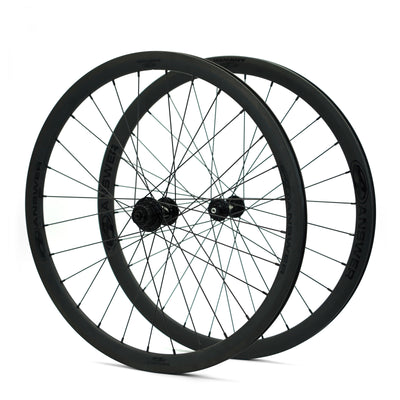 Answer Holeshot Mini Cruiser Carbon BMX Wheelset-28H-24x1 1/8"