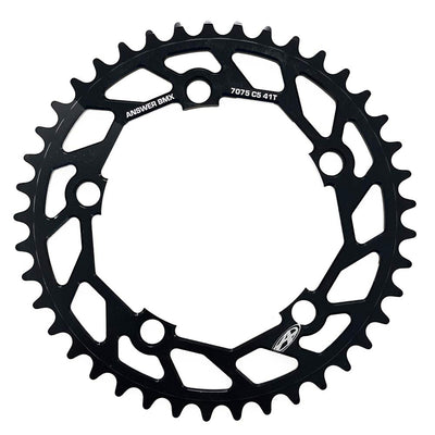 Answer Typhoon C5 5-Bolt BMX Chainring-Black