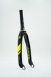 Avian Versus Tapered Carbon BMX Fork-20&quot;x1 1/8-1.5&quot;-Neon Yellow Evo - 1