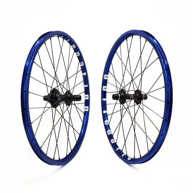 Black Ops MX3200 Hubs w/Ankle Biter Rims Mini BMX Race Wheelset-20x1 1/8&quot; - 1