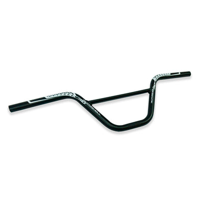 Bombshell 3D Aluminum BMX Handlebars-5.75" PLUS-Silver
