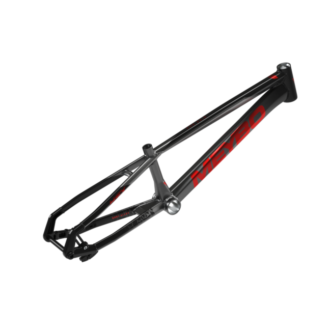 Meybo HSX Alloy BMX Race Frame-Black/Red/Grey - 2