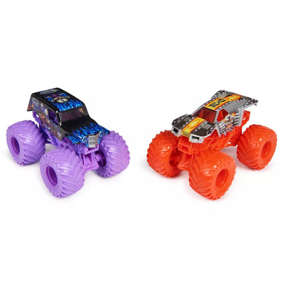Monster Jam Die-Cast 1:64 Scale Monster Truck-2-Pack-Max D vs Son-uva Digger