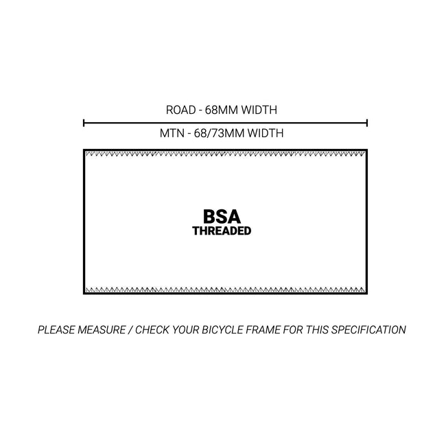 Praxis Works M30 Thru BSA Threaded Bottom Bracket-30mm Spindle - 2
