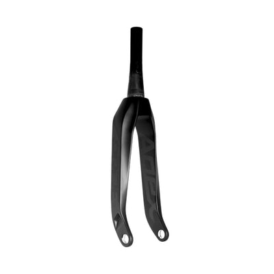 Pride Racing Apex Tapered Carbon BMX Fork-20"x1 1/8-1.5"-20mm-UD Matte/Gloss Black