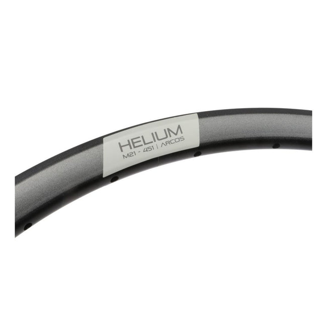Pride Racing Helium Expert Alloy Rim 21/451-Rear Disc-28H-20&quot;-Black - 2