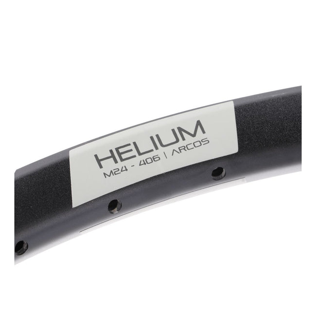 Pride Racing Helium Pro Alloy Rim 24/406-Rear Disc-36H-20&quot;-Black - 2