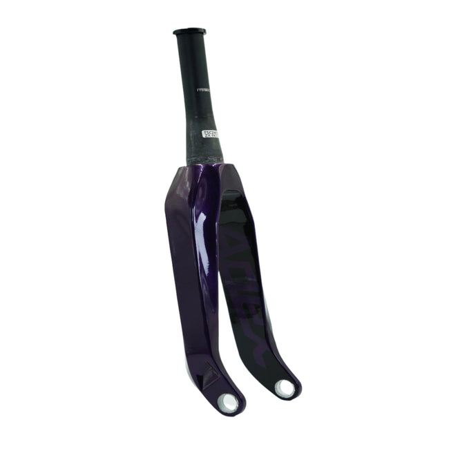 Pride Racing Apex Tapered Carbon BMX Fork-20&quot;x1 1/8-1.5&quot;-Purple Haze - 1