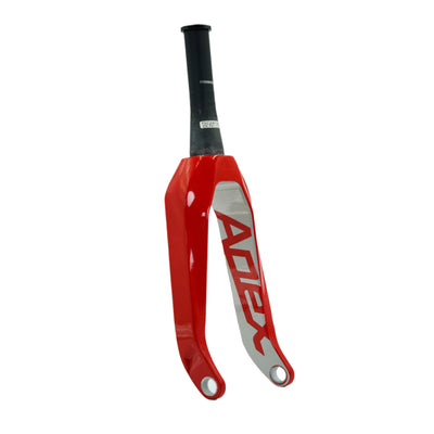 Pride Racing Apex Tapered Carbon BMX Fork-20"x1 1/8-1.5"-Racing Red