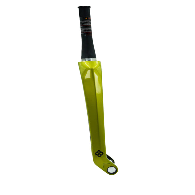 Pride Racing Apex Tapered Carbon BMX Fork-24&quot;x1 1/8-1.5&quot;-Lime - 2