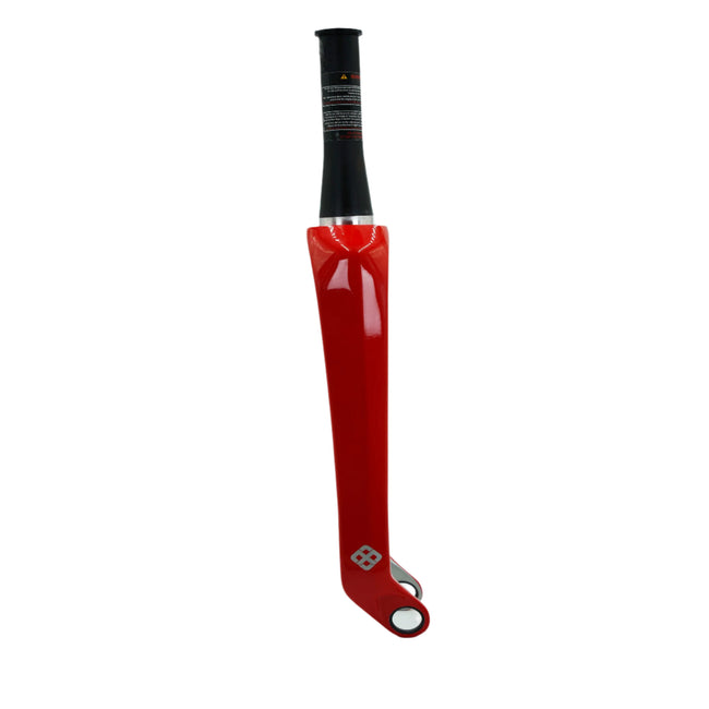 Pride Racing Apex Tapered Carbon BMX Fork-24&quot;x1 1/8-1.5&quot;-Racing Red - 2