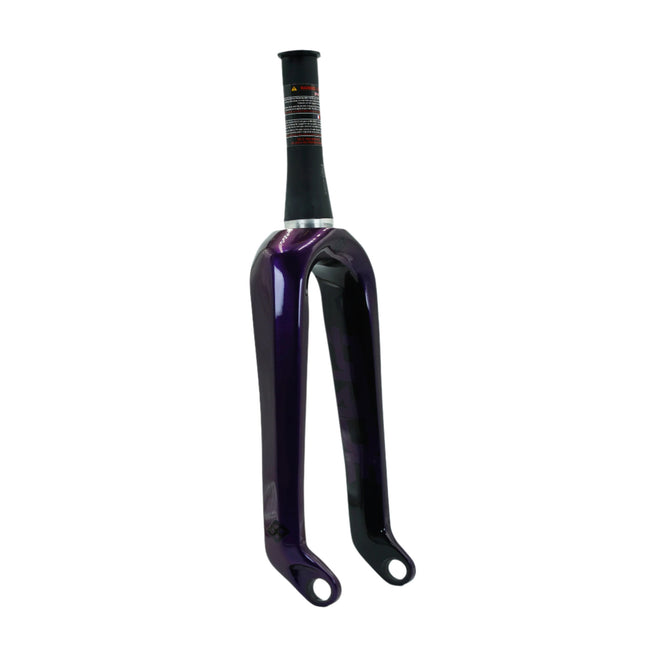 Pride Racing Apex Tapered Carbon BMX Fork-24&quot;x1 1/8-1.5&quot;-Purple Haze - 1