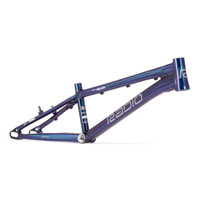 Radio Helium Alloy BMX Race Frame-Galactic Purple - 2