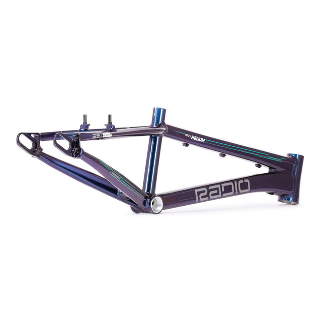 Radio Helium Alloy BMX Race Frame-Galactic Purple - 3