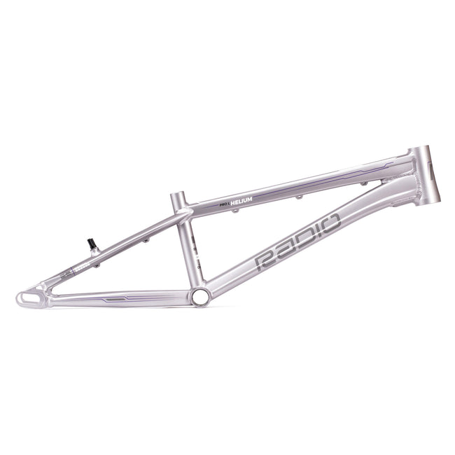 Radio Helium Alloy BMX Race Frame-Silver - 1