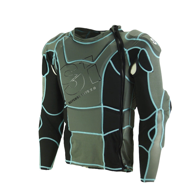 S1 Defense Elite 2.0 High Impact Jacket-Black/Blue - 1